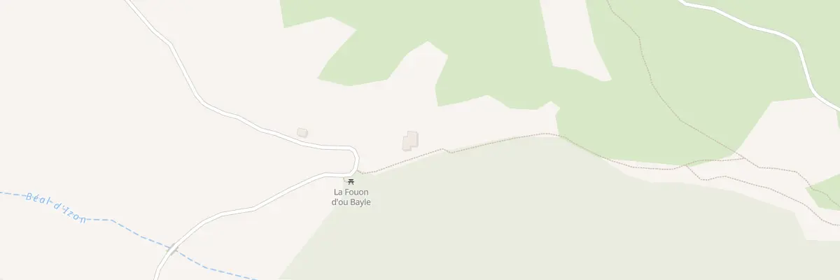 Plan du 5006 Ponchille et Vallon d’Herc à Izon-la-Bruisse