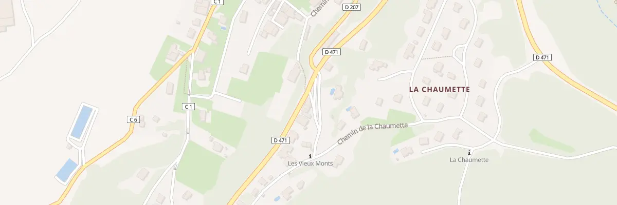 Plan du 280 Che des Vieux Monts à Pannessières