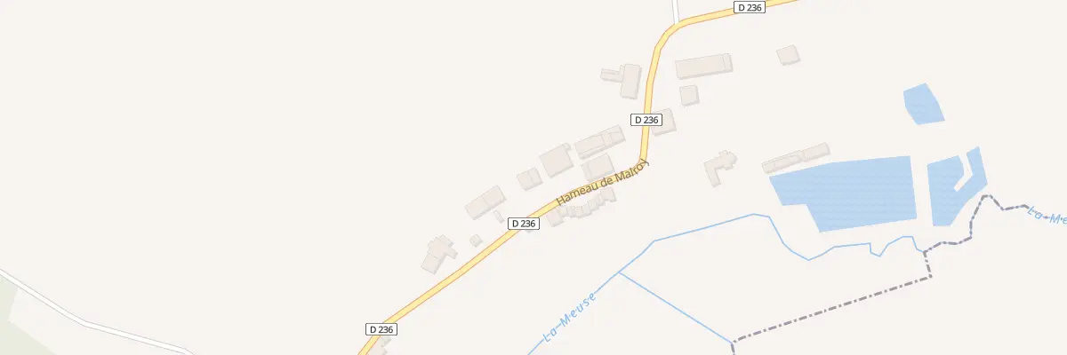 Plan du 13 Ham de Malroy à Dammartin-sur-Meuse