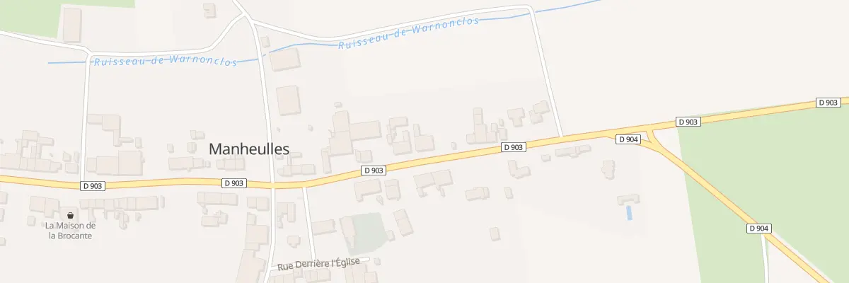Plan du 7 Rue du General Margueritte à Manheulles