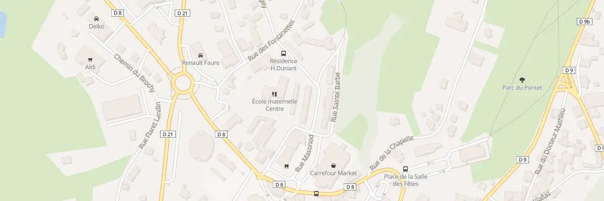 Plan du 115 Rue Masonod à Plateau d’Hauteville