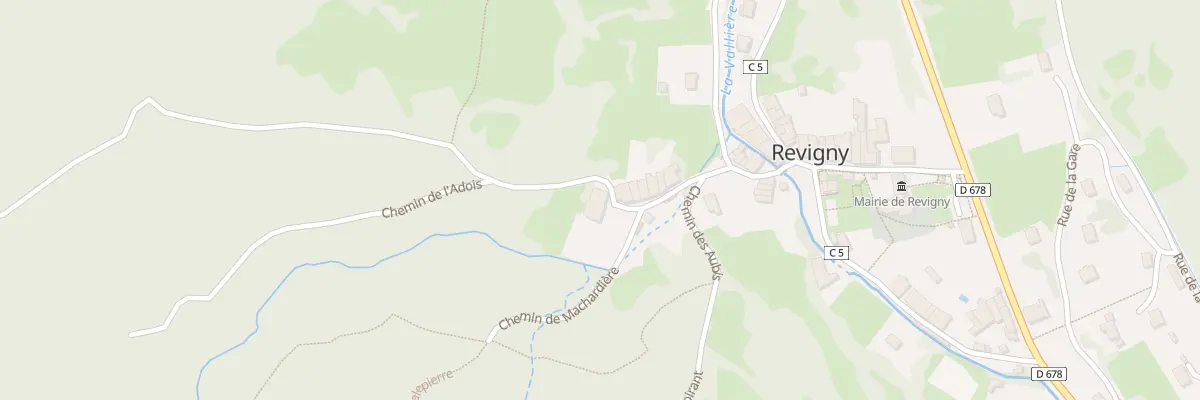 Plan du 157 Rue du Tonkin à Revigny