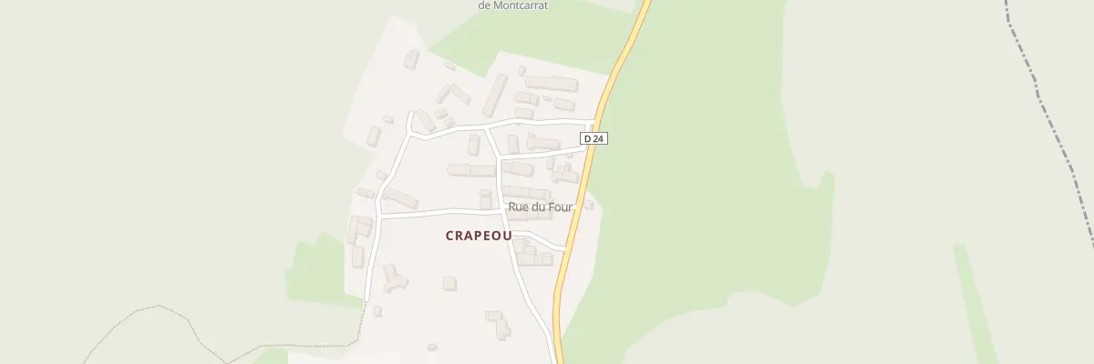 Plan du 25 Rue du Four à Conzieu