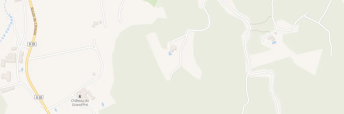 Plan du 153 Rte de Cereste à Vitrolles-en-Lubéron