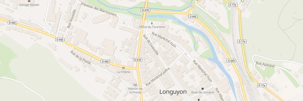 Plan du 9 Rue de Deauville à Longuyon