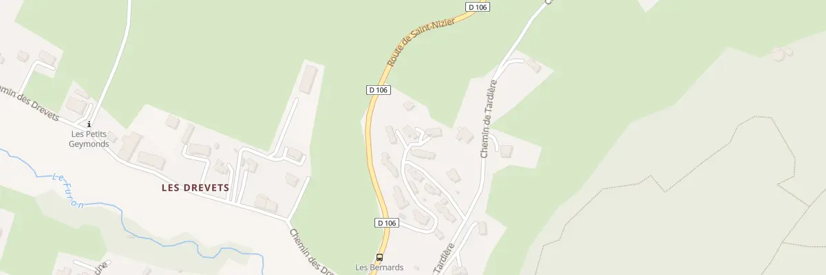 Plan du 203 Imp des Ombelles à Lans-en-Vercors