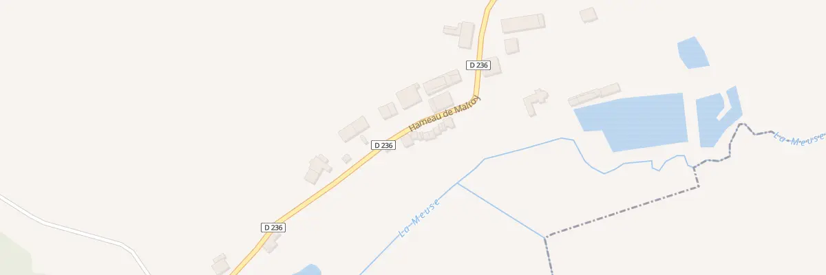 Plan du 14 Ham de Malroy à Dammartin-sur-Meuse