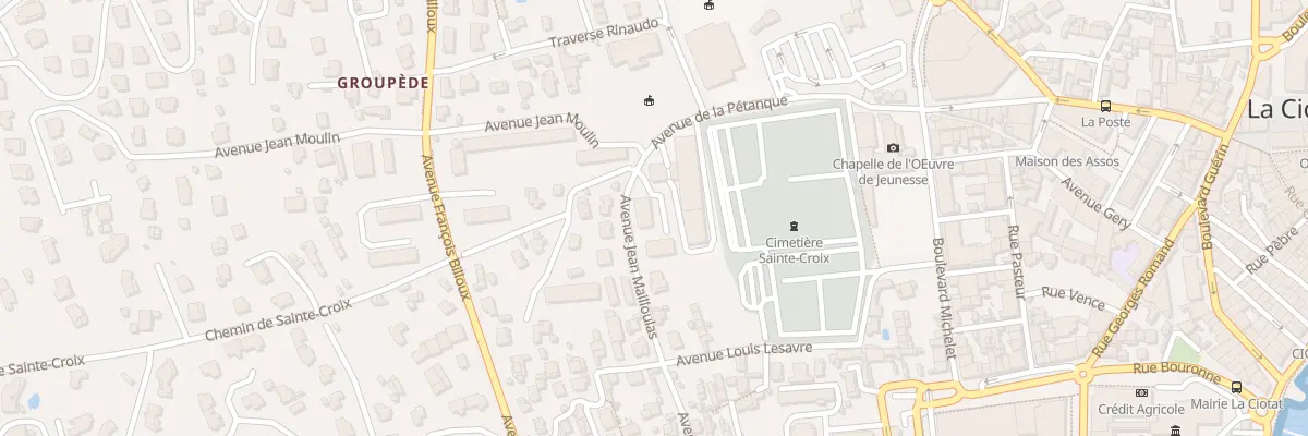 Plan du 3 Av Jean Mailloulas à La Ciotat