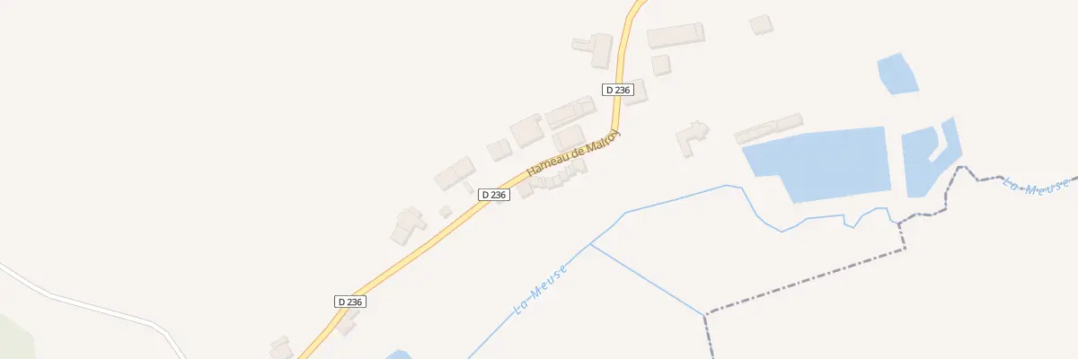 Plan du 16 Ham de Malroy à Dammartin-sur-Meuse