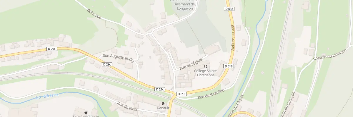 Plan du 17 Rue Mazelle à Longuyon