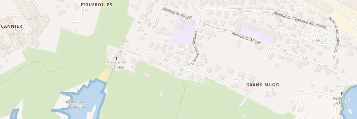 Plan du 85 Av des Falaises à La Ciotat