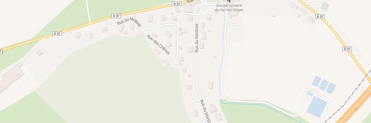 Plan du 7 Rue du Muguet à Romange