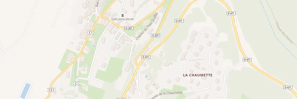 Plan du 799 Rte du Belvédère à Pannessières