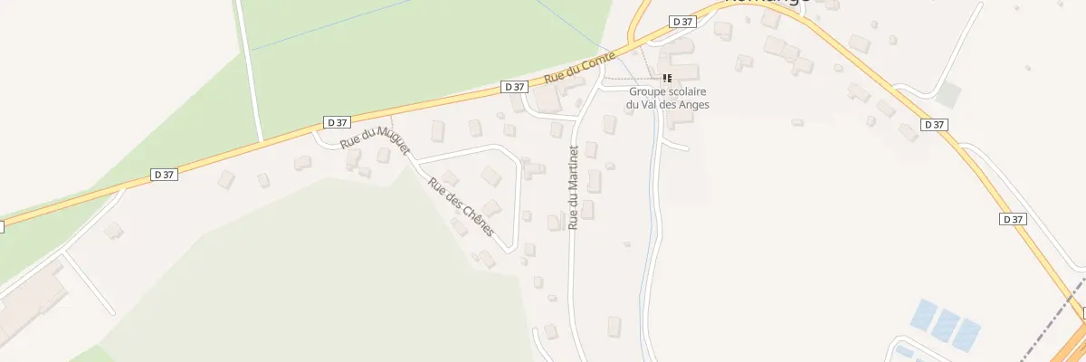 Plan du 5 Rue du Muguet à Romange