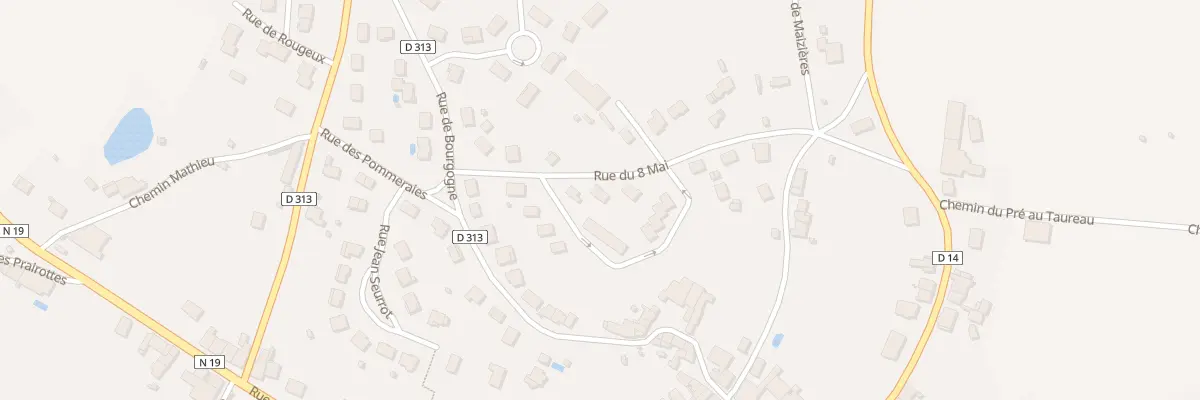 Plan du 4 Rue du 8 Mai à Fayl-Billot