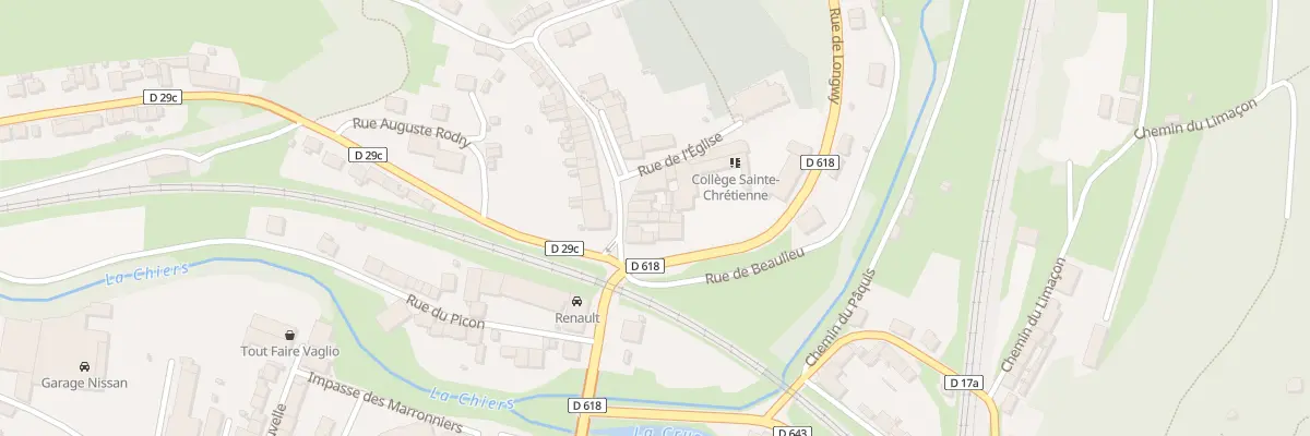 Plan du 7B Rue Mazelle à Longuyon