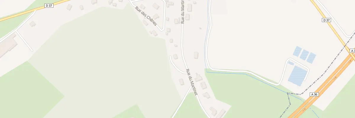Plan du 2 Rue de la Carrière à Romange