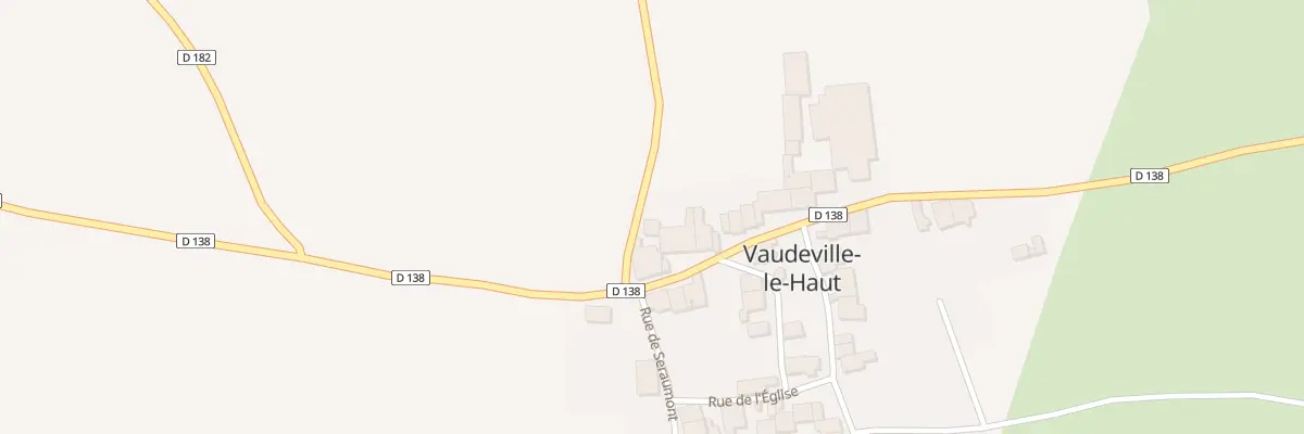 Plan du 1 Rue Principale à Vaudeville-le-Haut