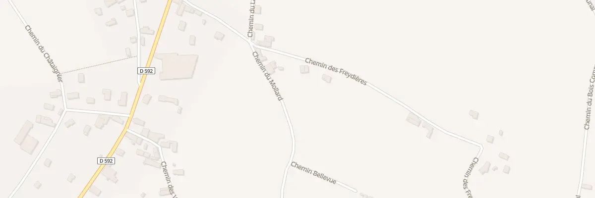 Plan du 31 Che du Mollard à Chimilin