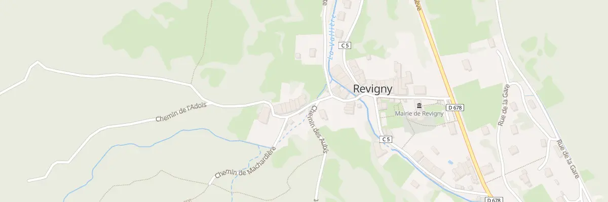 Plan du 100 Rue du Tonkin à Revigny