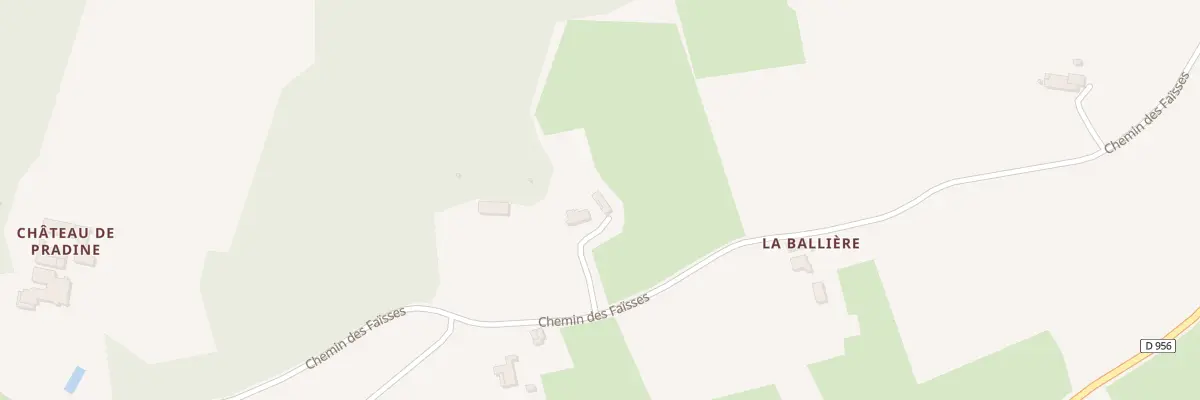 Plan du 5127 Les Faisses Sud à Grambois