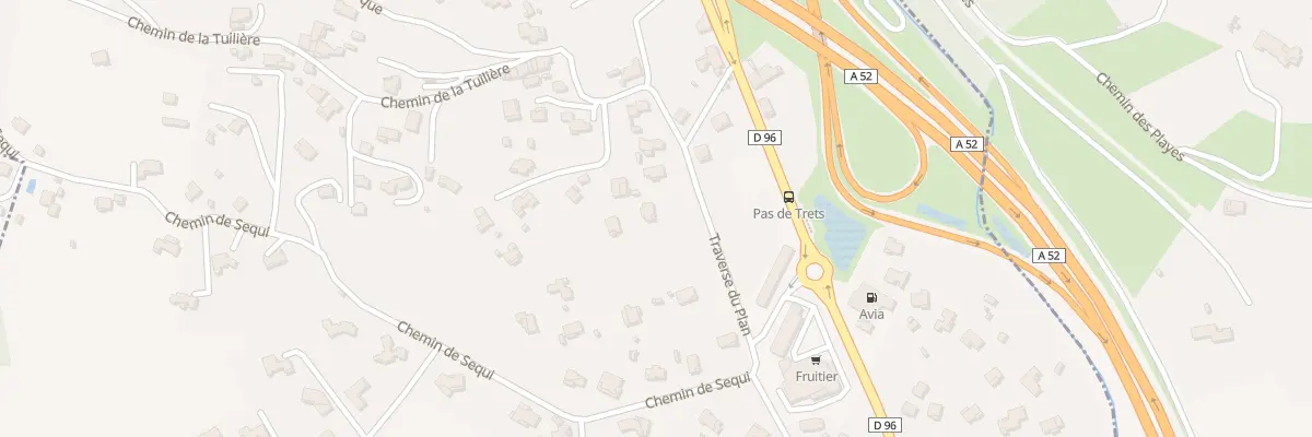 Plan du 37 Tra du Plan à La Destrousse