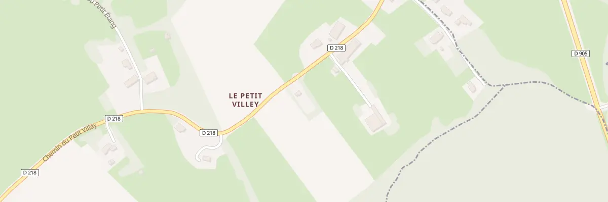 Plan du 7 Hameau Petit Villey à Villers-les-Bois