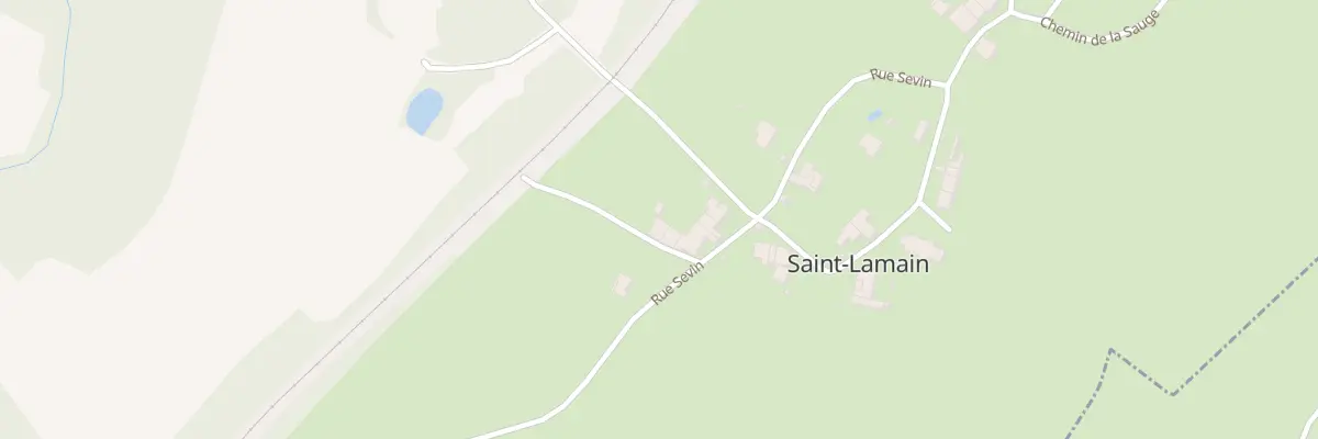 Plan du 37 Che du Cart à Saint-Lamain