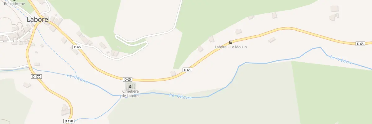 Plan du 5029 La Coste Charabre à Laborel