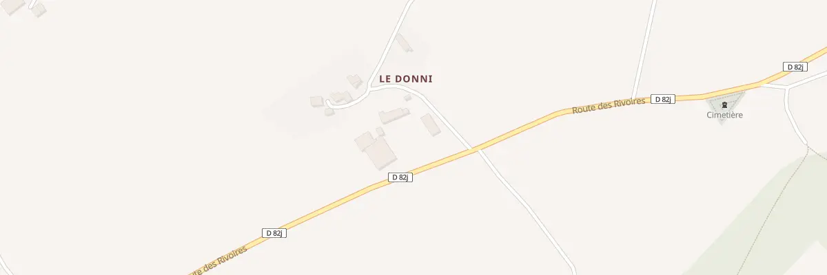 Plan du 71 Che du Donni à Saint-Sulpice-des-Rivoires