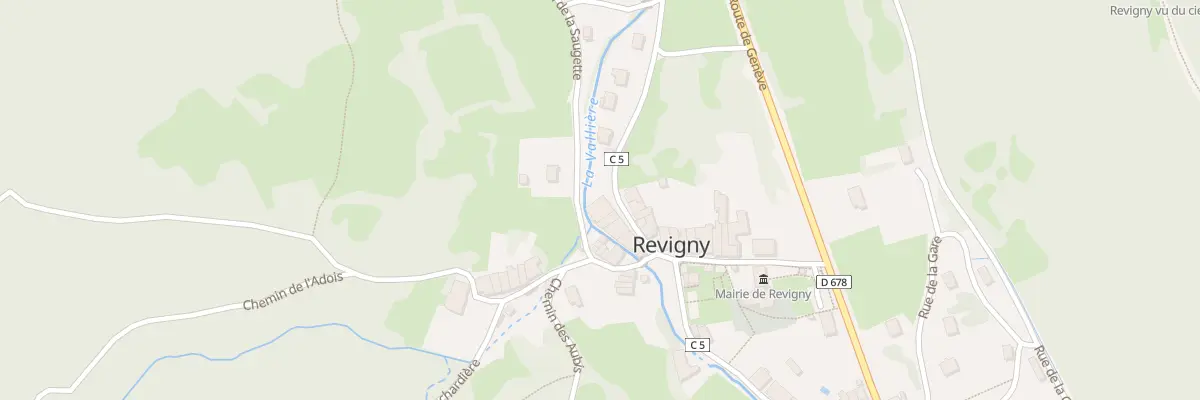 Plan du 335 Rue de la Vallière à Revigny