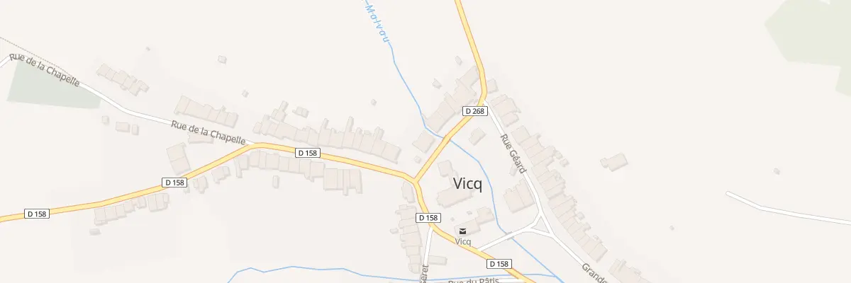Plan du 2 Rue de la Cité à Vicq