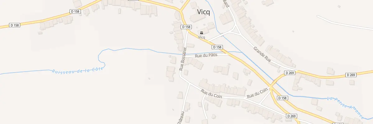 Plan du 2 Rue Bosseret à Vicq