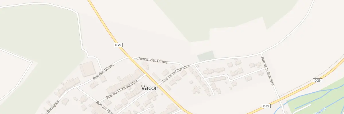 Plan du 7 Rue de la Chambre à Void-Vacon