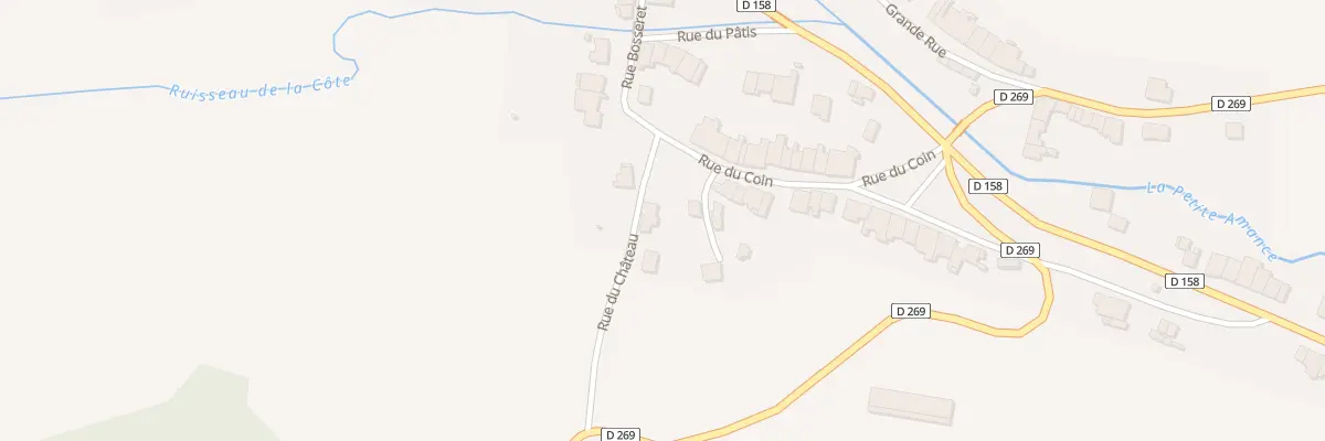 Plan du 2 Rue du Château à Vicq