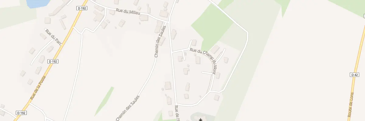Plan du 21 Rue de l’Eglise à Bersaillin
