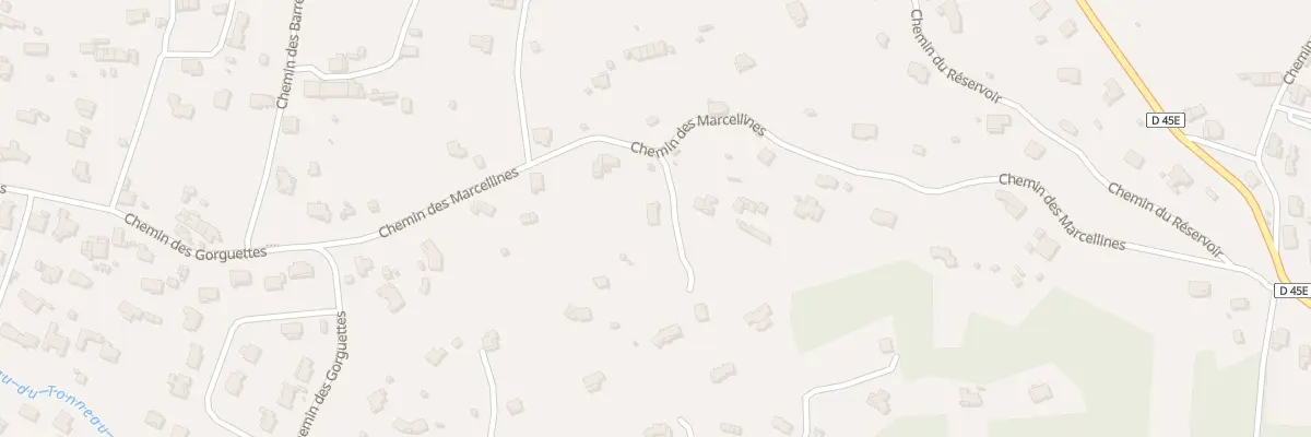 Plan du 5628 Les Gorguettes à La Bouilladisse