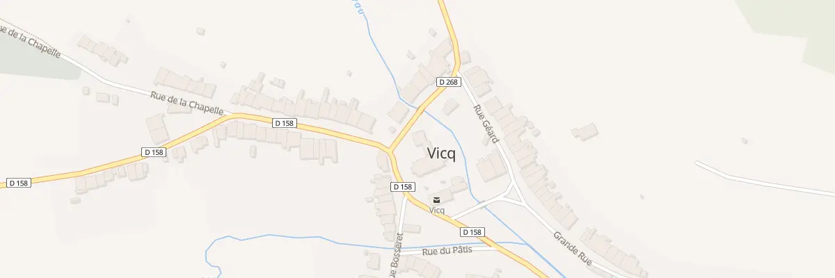 Plan du 1 Rue de la Cité à Vicq