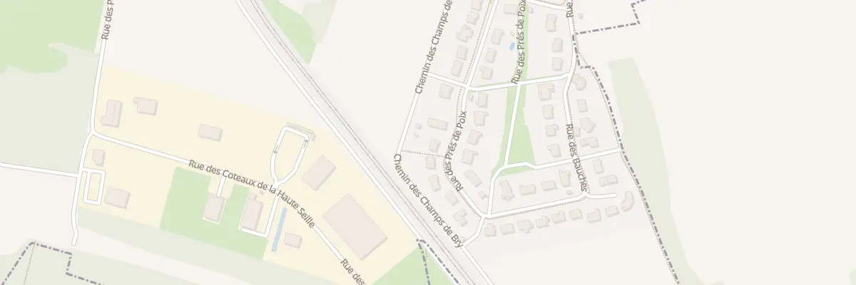Plan du 80 Rue des Prés de Poix à Domblans