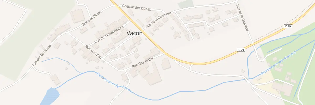 Plan du 1 Rte de Naix aux Forges à Saint-Germain-sur-Meuse