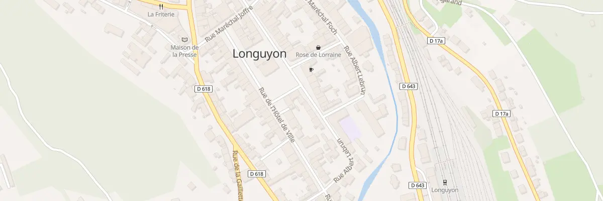 Plan du 1 Pl Thiébault à Longuyon