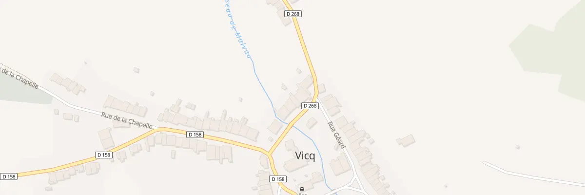 Plan du 8 Rue de la Cité à Vicq