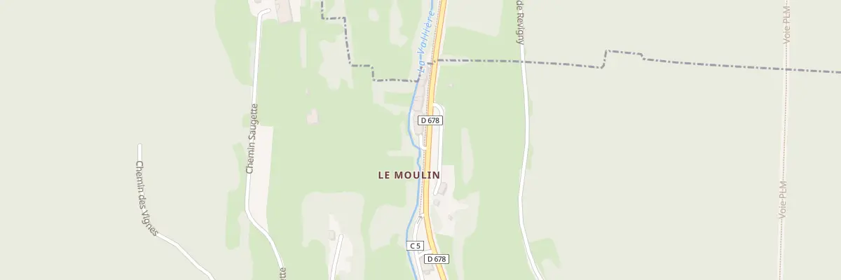 Plan du 84 Rte de Genève à Revigny