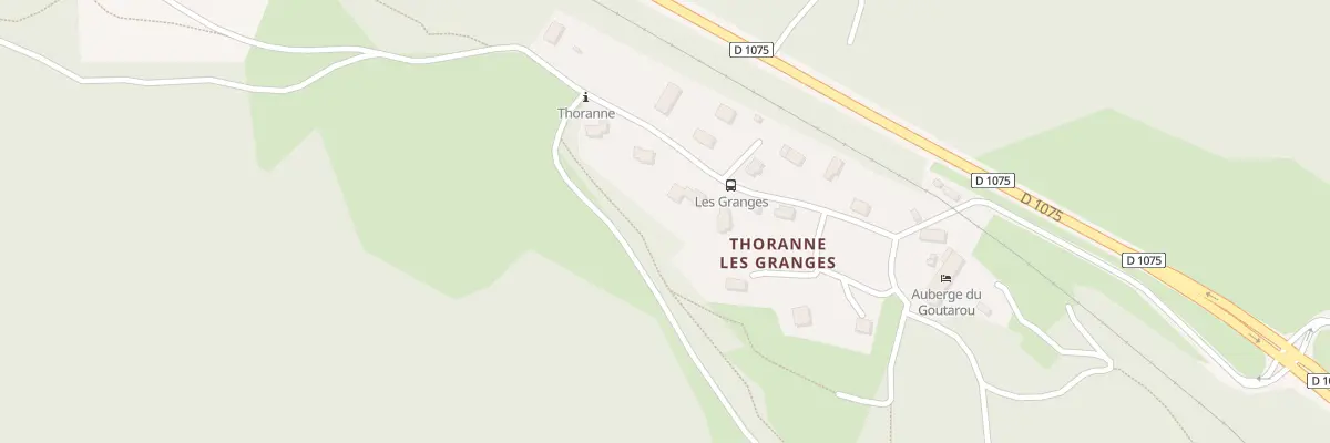 Plan du 375 Rte de Thoranne à Saint-Michel-les-Portes