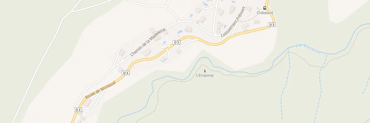 Plan du 31 Rte de Montaud à Veurey-Voroize