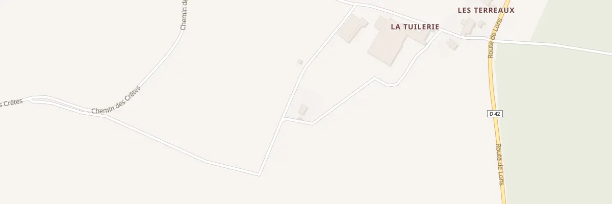 Plan du 5 Imp de la Tuilerie à Bersaillin