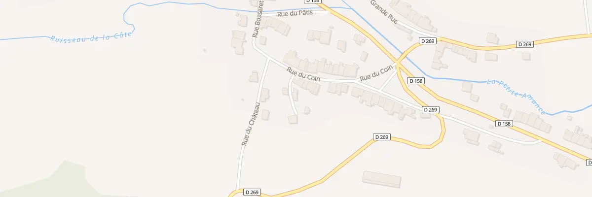 Plan du 3 Rue du Bas Clément à Vicq