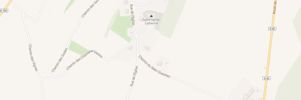 Plan du 31 Rue de l’Eglise à Bersaillin