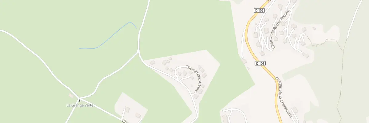 Plan du 15 Imp du Bruchet à Lans-en-Vercors
