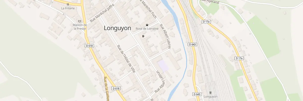 Plan du 14 Pl Thiébault à Longuyon